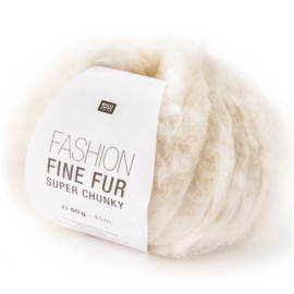 Rico Fashion Fine Fur Super Chunky 001 creme