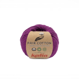 Katia Fair Cotton 51 - Verkeer paars