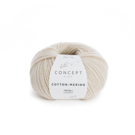 Katia Concept Cotton - Merino 101 - Licht beige