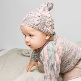 Rico Baby Cotton Soft Print DK 029 mauve-aqua