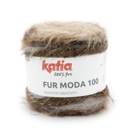 Katia Fur Moda 100 / 303 - Bruin-Grijs