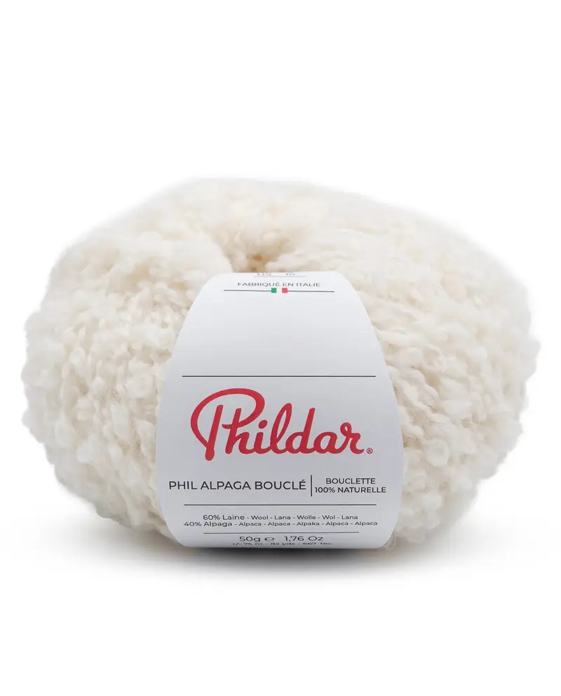 Phildar Alpaca Boucle Ecru