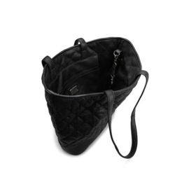 MUUD Betsy. Handgemachte exclusive Ledershopper 36x43x30cm - kleur black