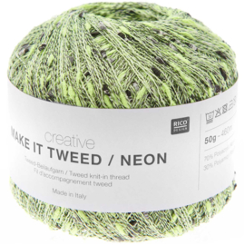 Rico Design Creative Make It Tweed Neon yellow