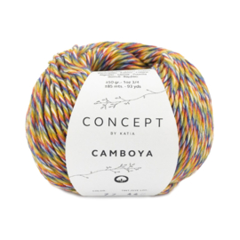 Katia Concept Camboya 77 - Blauw-Groen-Geel-Rood