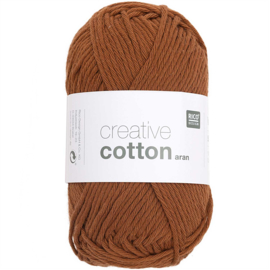 Rico Creative Cotton Aran 83 Chestnut