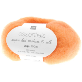 Rico Essentials Super Kid Mohair Loves  Silk 059  tangerine