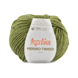 Katia Merino Tweed 317 - Bleekgroen