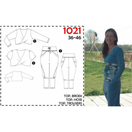 IT'S A FITS PATTERN Broek (1021)