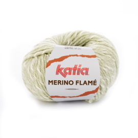 Katia merino Flamé 104 - Ecru-Groen