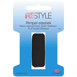 ReStyle 015.70146 Rimpel elastiek 30 meter - Kleur 000