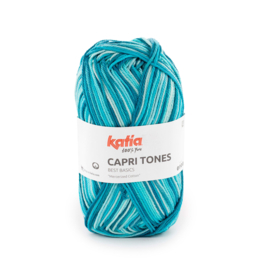 Katia Capti Tones 308 - Turquoise-Donker turquoise