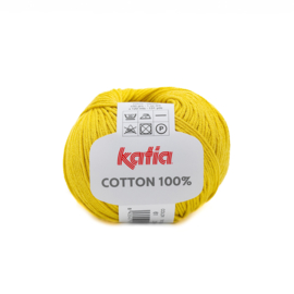 Katia Cotton 100% - 61 - Licht mosterdgeel