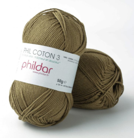 Phildar coton 3 Army