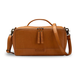 MUUD QB-4711 Cleo Midi - Schoudertas leer 17x30x15,5cm - kleur WHISKY