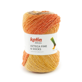 Azteca Fine Socks & More 23 - Bruin-Roest bruin-Beige