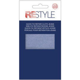 ReStyle 015.79101 Snelfix reparatiedoek jeans 11 cm x 36 cm opstrijkbaar - Kleur 235