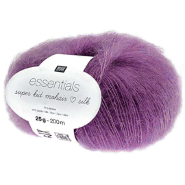 Rico Essentials Super Kid Mohair Loves Silk 036 Plum