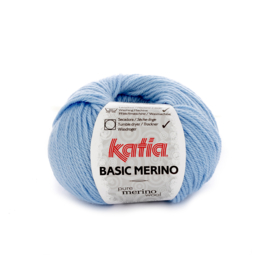Katia Basic Merino 34 - Hemelsblauw