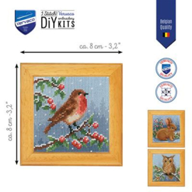 MINIATUUR KIT WINTERDIEREN SET VAN 3