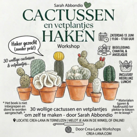 Workshop Cactussen haken 23 juni