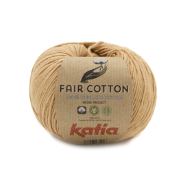 Katia Fair Cotton 45 - Licht bruin