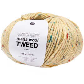 Rico Design Essentials Mega Wool Tweed chunky vanille