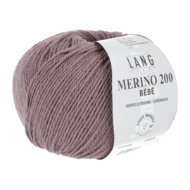 LANG YARNS  MERINO 200 BEBE | 71.0448