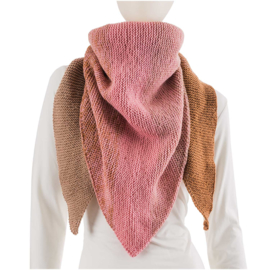 Rico Creative Wool Degrade 007 roze-natuur