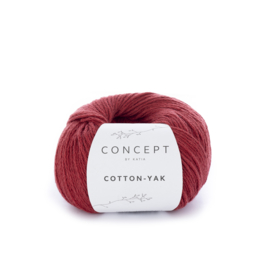 Katia Concept Cotton-Yak 105 - Rood