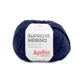 Katia Supreme Merino 94 - Donker blauw