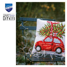 KRUISSTEEKKUSSEN KIT KERSTAUTO