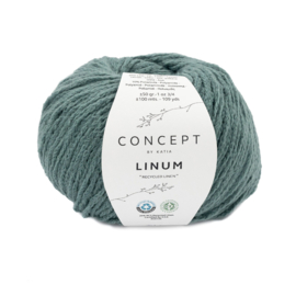 Katia Concept Linum 64 - Zwartachtig groen