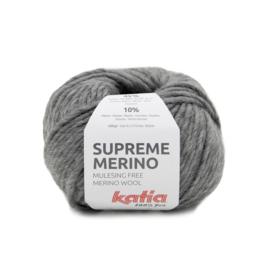 Katia Supreme Merino 84 - Medium grijs
