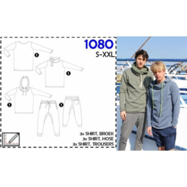 IT'S A FITS PATTERN Shirt-broek (1080)