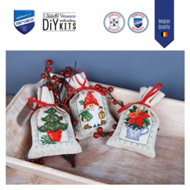 KRUIDENZAKJE KIT KERST SET VAN 3