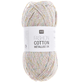 Rico Design Fashion Cotton Métallisé dk creme