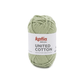 Katia United Cotton 21 - Witgroen