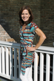 IT'S A FITS PATTERN  Strak zittende Tuniek  (1024)