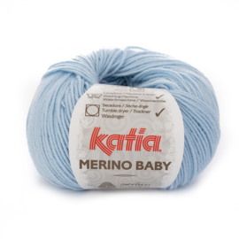 Katia Merino Baby 8 - Hemelsblauw