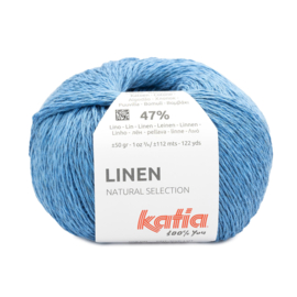 Katia Linen 34 - Licht blauw