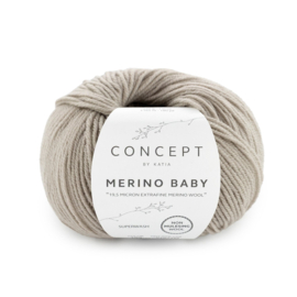 Katia Merino Baby 166 - Steen grijs