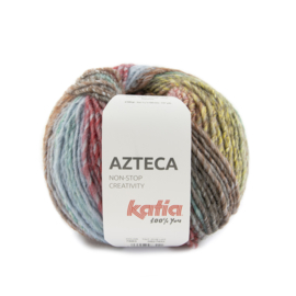 Katia Azteca 7883 - Licht geel-Rood-Groen
