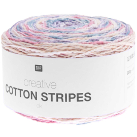 Rico Design Creative Cotton Stripes dk rainbow