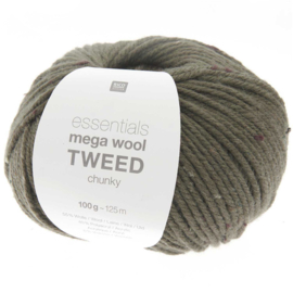 Rico Design Essentials Mega Wool Tweed chunky khaki