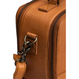 MUUD Lilly. Handgemaakt leren breitas 15x22x9cm - kleur WHISKY