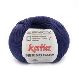 Katia Merino Baby 51 - Donker blauw