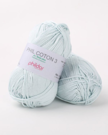 Phildar coton 3 Opaline