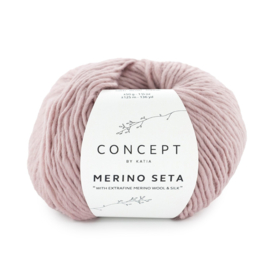 Katia Concept Merino Seta 66 - Kauwgom roze