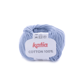 Katia Cotton 100% - 46- Licht blauw